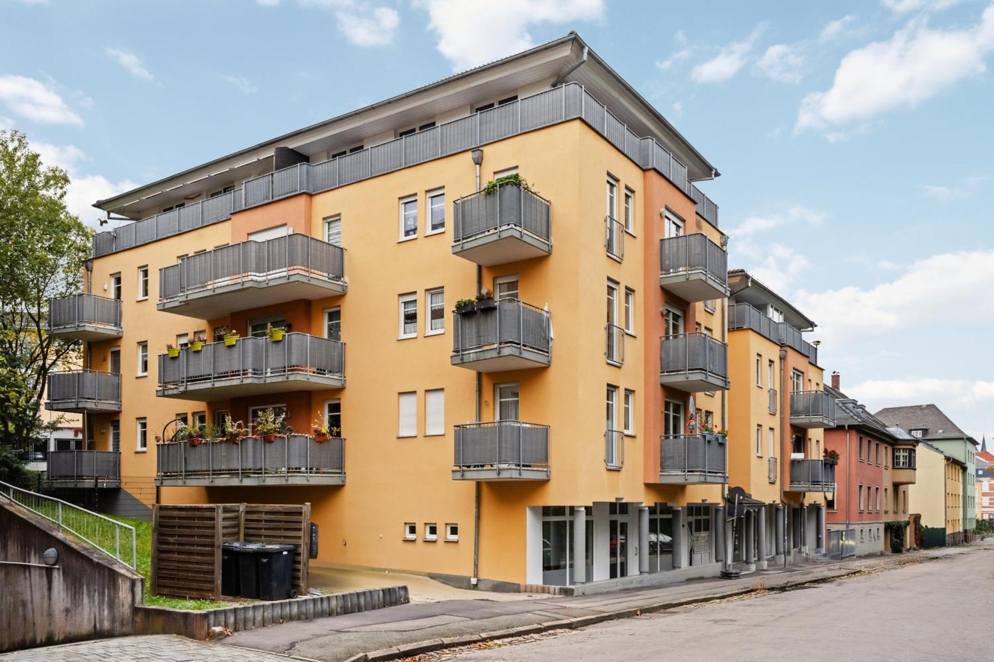 Edler Wohnraum Schwanenteich-Suite Mit Balkon, Kaffeevollautomat, Lift & Parkplatz Zwickau Zewnętrze zdjęcie